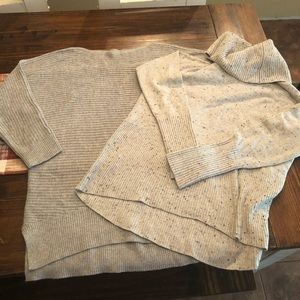 2 Lou and Grey Loft sweaters size small